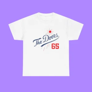 The Doors Summer Baseball 65 Los Angeles Dodgers Shirt