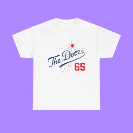 The Doors Summer Baseball 65 Los Angeles Dodgers Shirt